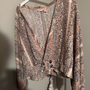 Buckle Print Sweater